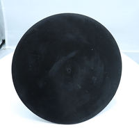 Base lestée en caoutchouc de 25 mm/32 mm pour poteau de slalom d'entraînement d'agilité de football, base de poteau de marquage de football, fourniture d'usine