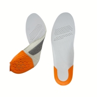 Support de semelle intérieure 4d antistatique non tissé rempli d'eau intelligent orthopédique personnalisé pied chauffé four magnétique semelles d'acupuncture