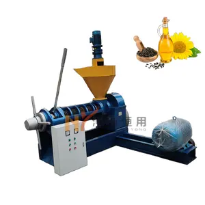 Commercial rapeseed sunflower cold pressed oil making machine/peanut Soybean oil press machine