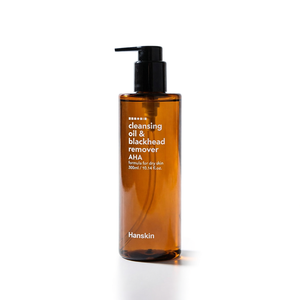 Huile nettoyante Hanskin 300 ml, formule AHA pour peaux sèches - Product Image 2
