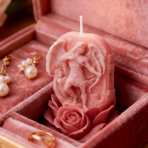 Molde de silicona para aromaterapia TangChu Angel Warrior, difusor de aroma con diseño de estatua de ángel europeo, moderno y sencillo para uso familiar - Product Image 4