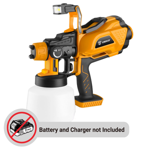 Súng phun không dây DEKO DKSG20K3Y 20V 1200ml, dụng cụ bán buôn, công suất cao, đa chức năng, cầm tay (chỉ thân máy) - Product Image 2