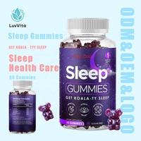 LUVVITA Vente en gros de gommes à mâcher pour le sommeil aux États-Unis, très populaires, avec L-théanine, magnésium, suppléments à base de plantes, antioxydants, soins pour la santé du sommeil