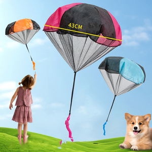 Mini-soldat <span class=keywords><strong>parachutiste</strong></span> à <span class=keywords><strong>lancer</strong></span> à la main, <span class=keywords><strong>jouet</strong></span> de jeu de parachute volant en plastique pour enfants, pour l'extérieur - Product Image 5