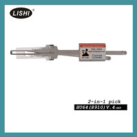 Lishi 2 en 1 Lock Pick LISHI HU64 2 en 1 Auto Pick y decodificador para Benz