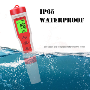 OEM ODM Stylo testeur de pureté de l'eau numérique 4-en-1 avec grand écran LCD pour TDS, EC, PH et température, pour piscine et eau potable - Product Image 5