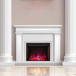 CE Phong Cách Châu Âu Trang Trí Ngọn Lửa Lò Sưởi Điện Với Mantel - Product Image 1