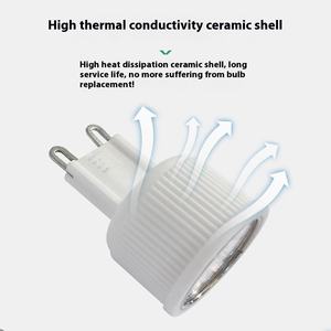 COB <span class=keywords><strong>G9</strong></span> <span class=keywords><strong>Ampoule</strong></span> <span class=keywords><strong>LED</strong></span> G4 3W 220V Capteur de projecteur en céramique Non Dimmable Bi Pin Base Pendentif Mur Plafond Éclairage Lustre Maison AC - Product Image 3