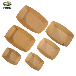 Bandeja Rectangular Desechable de Papel Kraft Marrón para Servir Alimentos, Ideal para Nachos, <span class=keywords><strong>Tacos</strong></span>, BBQ, Papas Fritas, para Restaurantes y Servicios de Catering - Product Image 1