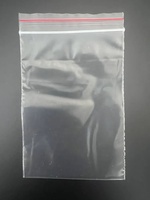 Sac en polyéthylène refermable résistant aux perforations, pour l'emballage de vis et de boulons industriels, sac étanche à fermeture éclair
