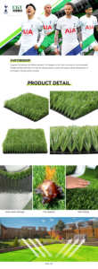 <span class=keywords><strong>Gazon</strong></span> <span class=keywords><strong>synthétique</strong></span> de plancher de sport de <span class=keywords><strong>gazon</strong></span> artificiel à haute densité pour l'intérieur extérieur de <span class=keywords><strong>golf</strong></span> de gymnase de football - Product Image 5