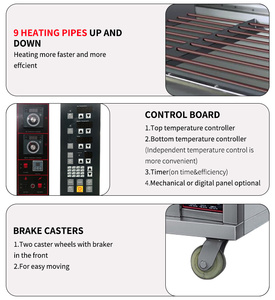 <span class=keywords><strong>Four</strong></span> <span class=keywords><strong>professionnel</strong></span> <span class=keywords><strong>four</strong></span> industriel deux portes et 3 étages pita <span class=keywords><strong>pain</strong></span> pizza <span class=keywords><strong>four</strong></span> de pont - Product Image 6