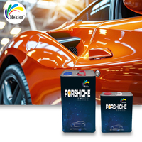 Remplisseur de peinture automatique à haute adhérence en gros polyester mastic automobile revêtement liquide acrylique pour l'application de pulvérisation de réparation de voiture