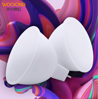 WOOJONG-Ampoule connectée compatible avec Alexa Google Home DC 12V AC 110-240V RGB GU10