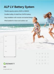 Growatt Residencial 51,2 V <span class=keywords><strong>ALP</strong></span> LV Batería 5kwh 10kwh 15kwh 20kwh 25kwh 30kwh 35kwh 40kwh LiFePO4 Paquete de batería de litio - Product Image 5