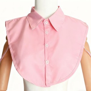 Chemise blanche de style nouveau avec faux col, col décoratif pour femme automne-hiver, col de chemise professionnel OL - Product Image 4