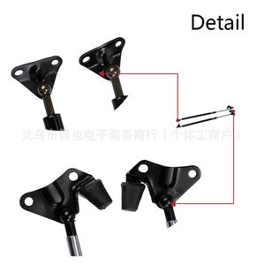 Amortisseur de hayon RLB 68950-26030 68960-26030 pour Toyota Hiace Sea Lion 2005-2018 - Product Image 4