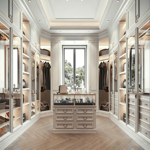 Armoires Modernes Minimalistes de Luxe Léger, Ensemble Complet, Solution de Rangement pour Chambre à Coucher, Prix Usine Foshan Chine, <span class=keywords><strong>Dressing</strong></span> Sur Mesure - Product Image 4