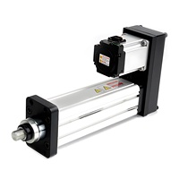 Actuador Lineal de Cilindro Eléctrico Servo de Alta Precisión con Regulación de Velocidad Digital de Acero Inoxidable de 10KN 1T 1000KG con Rodamiento de Motor