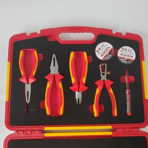 S680A-15 SFREYA VDE 1000V מארז כלי בידוד מבודד בצבע כפול 15 יחידות סט צבת ומברגים - Product Image 4