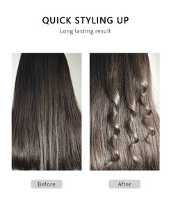 Professioneller elektrischer Keramik-Lockenstab ohne Clips, 25 mm, mit PTC-Heizung und LED-Temperaturanzeige für alle Haartypen - Product Image 6