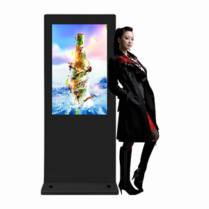 2022 साल खड़ी पोर्टेबल touchtouch स्क्रीन मशीन निविड़ अंधकार विज्ञापन मशीन 4K अल्ट्रा स्पष्ट विज्ञापन मशीन - Product Image 3