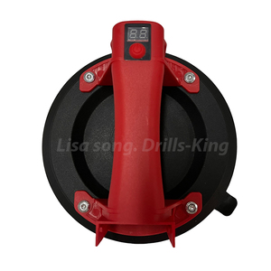 <span class=keywords><strong>Ventouse</strong></span> pour <span class=keywords><strong>vitrage</strong></span> de fenêtre, outil de pose de carrelage en porcelaine avec deux batteries - Product Image 4