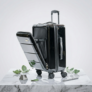 Set di Valigie Trolley Moderne Universali in ABS+PC con Serratura, Tasca Frontale, per Viaggi d'Affari - Product Image 1