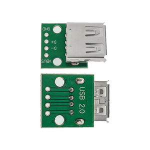 Módulo Adaptador de Puerto Hembra USB Tipo A de 4 Pines OKY3447-3 a Terminal de Tornillo de Paso de 2.54 mm, Placa de Conexión Directa - Product Image 5