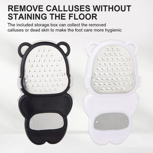 <span class=keywords><strong>Lime</strong></span> <span class=keywords><strong>à</strong></span> pied en acier inoxydable vente en gros exfoliant réparateur callosités élimination de la peau morte pédicure outil de soin pieds meulage grattoir - Product Image 3