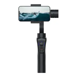 Handys tabilisator Zooms teuerung 3-Achsen-Handheld-Gimbal-Stabilisator-Smartphone für das tägliche Live-und VLOG-Video