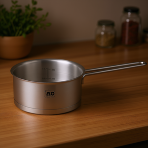 Casserole en acier ELO Galant 1,0 L avec marquages de mesure pour la cuisson - Product Image 3