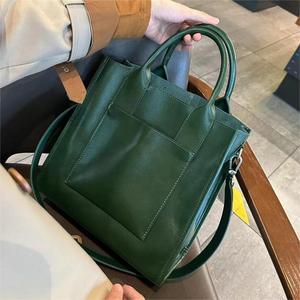 Sac à bandoulière en cuir véritable ROHORSE pour femmes, sac à main décontracté, sac à main tendance - Product Image 3