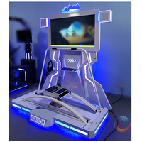 Simulador de Vuelo VR, Máquina de Juego de Esquí VR con Simulador de Realidad Virtual 9D VR