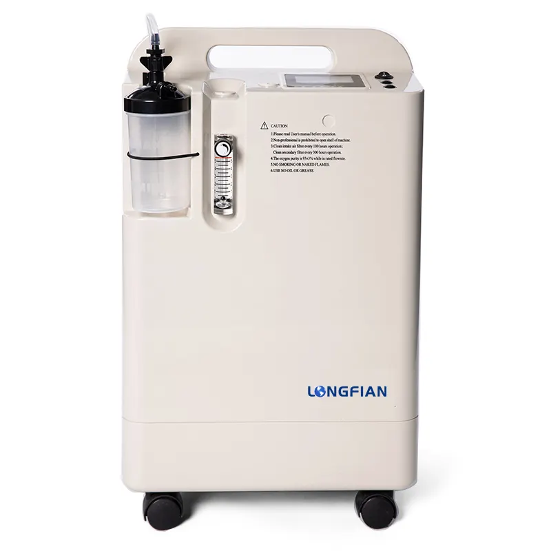 5L Medical Standard Trusted Brand Longfian Low Maintenance With Innovative Technology Home Oxygen Concentrator