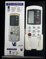 Télécommande de climatiseur GZ-1002B-E1 Galan-z Remplacement de la souris à code fixe Télécommande TV avec clavier en silicone