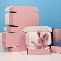 Boîte d'expédition unique en carton imprimé personnalisé avec logo de marque Boîte cadeau de luxe en carton d'expédition Boîte d'expédition en carton ondulé pour cadeaux
