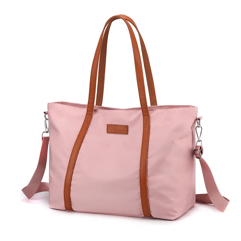 HZAILU Designer latest trending products waterproof ladies pink nylon tote bag handbags for women luxury 2023