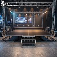 Truss carré en aluminium Topfinger pour FT34 290mm 50*2 50*3, truss de toit en aluminium pour éclairage avec certificat TUV