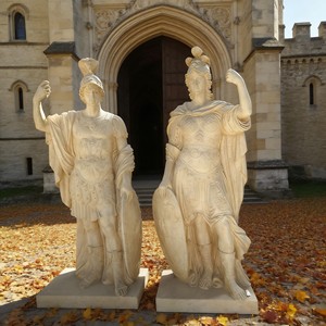 Estatuas de Mármol Blanco Europeo de Alta Calidad Hechas a Mano, de Tamaño Real, de Hombres Griegos Antiguos, para Uso en Jardines Exteriores - Product Image 6