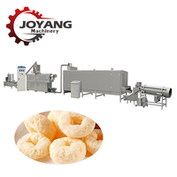 Ligne de production de snacks soufflés industriels entièrement automatique et personnalisée avec machine d'extrusion haute performance