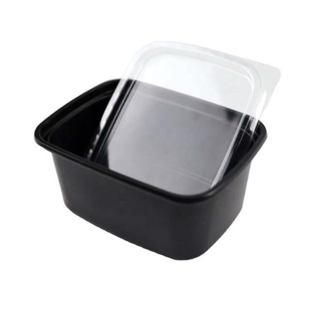 Eco Friendly PP Microwave Safe Small 5oz 6.6oz 8.5oz Disposable Plastic Snack Packaging Containers with Lid
