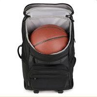 Sac de voyage multifonctionnel grande capacité imperméable pour hommes et femmes, sac à dos de sport pour le tennis, le padel, le basketball et les activités universitaires