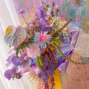Papel de Regalo Iridiscente Coreano Grueso y Sólido para Flores, Suministros para Floristas, Papel de Envolver Impermeable para Ramos Florales, para Cumpleaños - Product Image 5