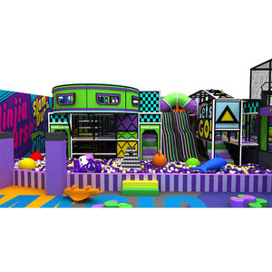 เฉียวเฉียว ผู้ผลิตสนามเด็กเล่นในร่มแบบโมดูลาร์ 500 ตร.ม. สำหรับแผนธุรกิจ - Product Image 1