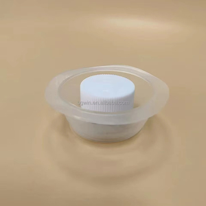 Stoppeur d'eau et valve d'air en plastique PVC transparent de sécurité, adapté aux tapis de jeu gonflables, aux sacs d'eau et aux piscines. - Product Image 1