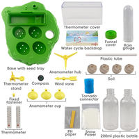 Kit d'expérimentation scientifique de surveillance de la croissance des plantes, mini station météo en gros, jouet DIY, kit d'apprentissage STEM pour enfants