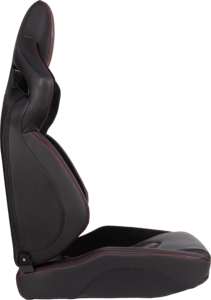 مقاعد سباق سيارات جيابير 9007، مقعد رياضي محاكي من جلد PVC أحمر مع ملحقات داخلية قابلة للتعديل لمقاعد السيارات المعدلة - Product Image 4