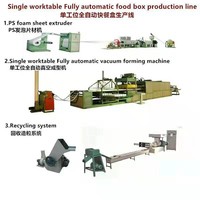 Petite machine à fabriquer des boîtes en mousse PS, des assiettes, des plateaux, à bon prix / Fabricant d'assiettes jetables