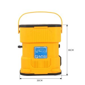<span class=keywords><strong>Pistola</strong></span> de <span class=keywords><strong>Engrase</strong></span> Eléctrica Portátil WZAUTO de 7.2 L de Gran Capacidad, Máquina de Llenado de Grasa Automática Recargable con Batería de Litio - Product Image 3